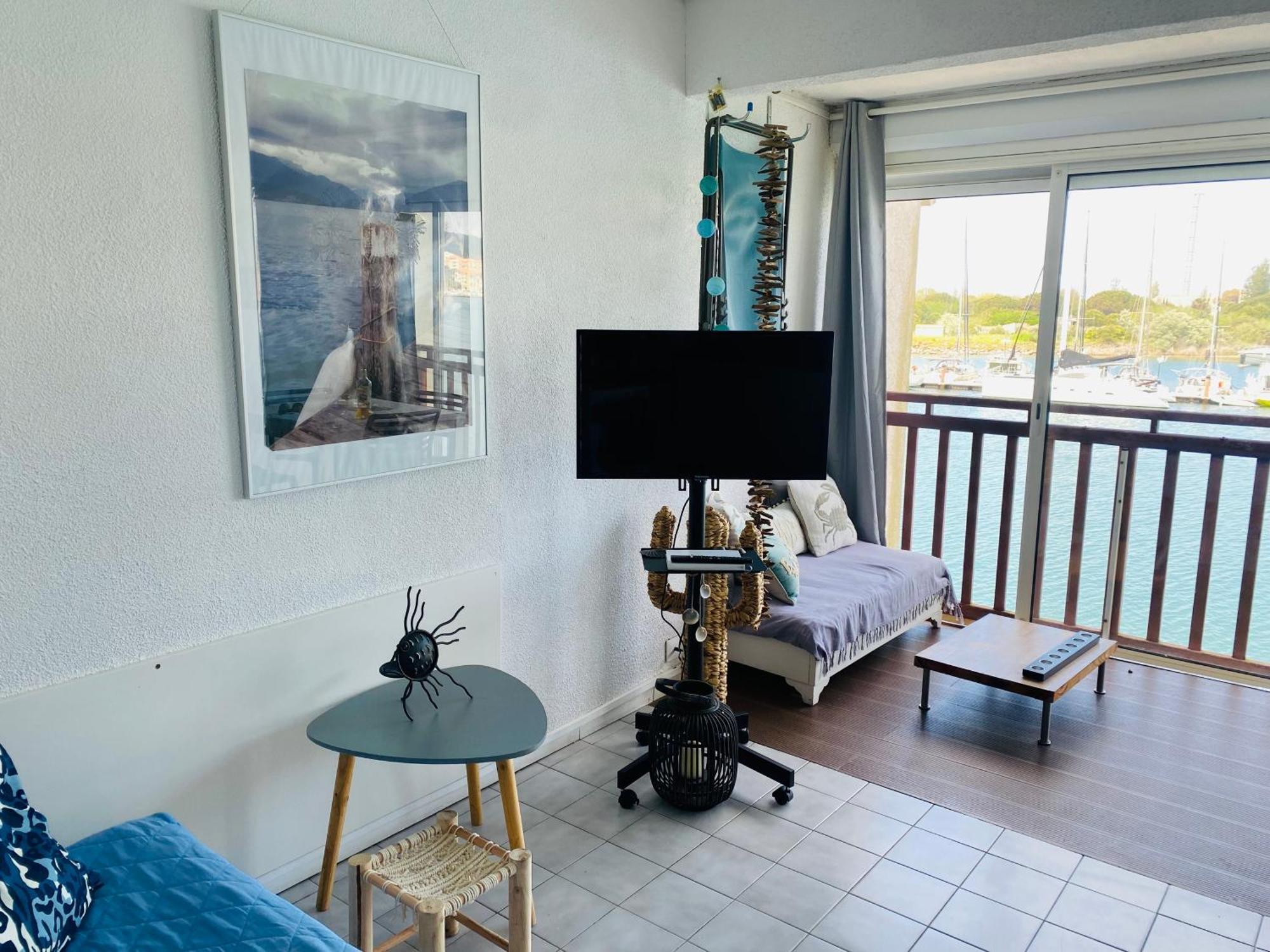 La Brigantine - Superbe Vue Mer - Appartement Agreable En Toutes Saisons Agde Luaran gambar