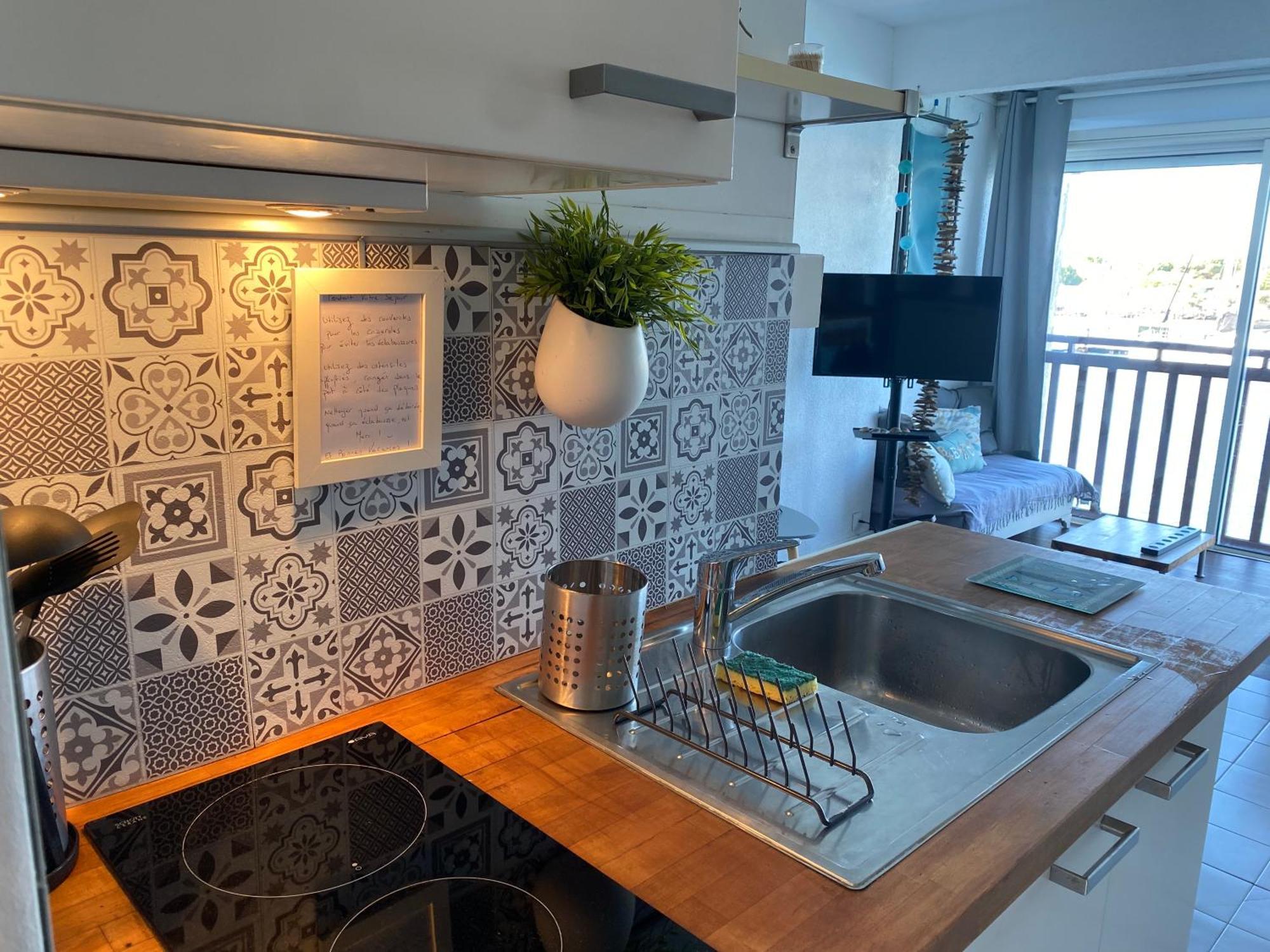 La Brigantine - Superbe Vue Mer - Appartement Agreable En Toutes Saisons Agde Luaran gambar
