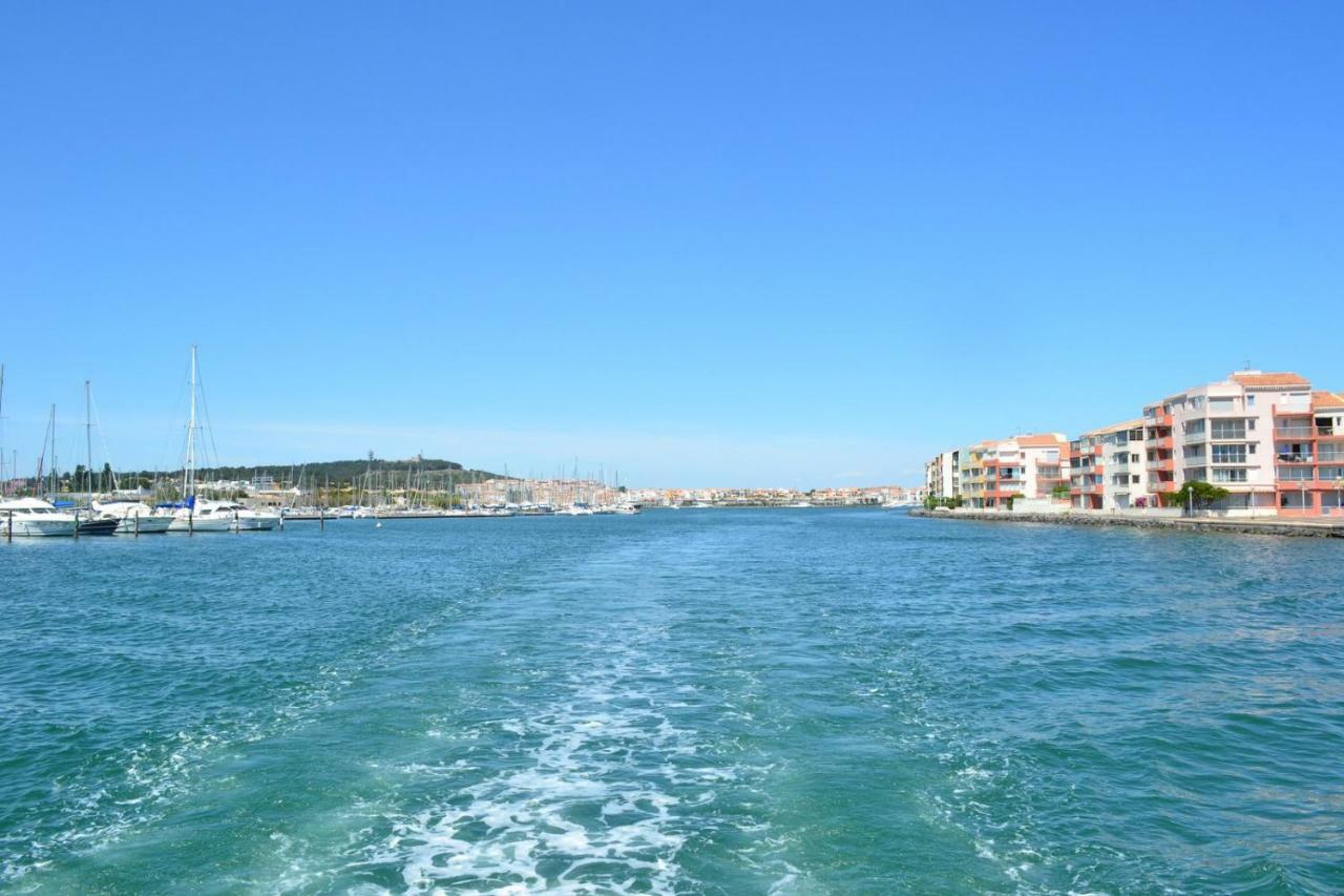 La Brigantine - Superbe Vue Mer - Appartement Agreable En Toutes Saisons Agde Luaran gambar